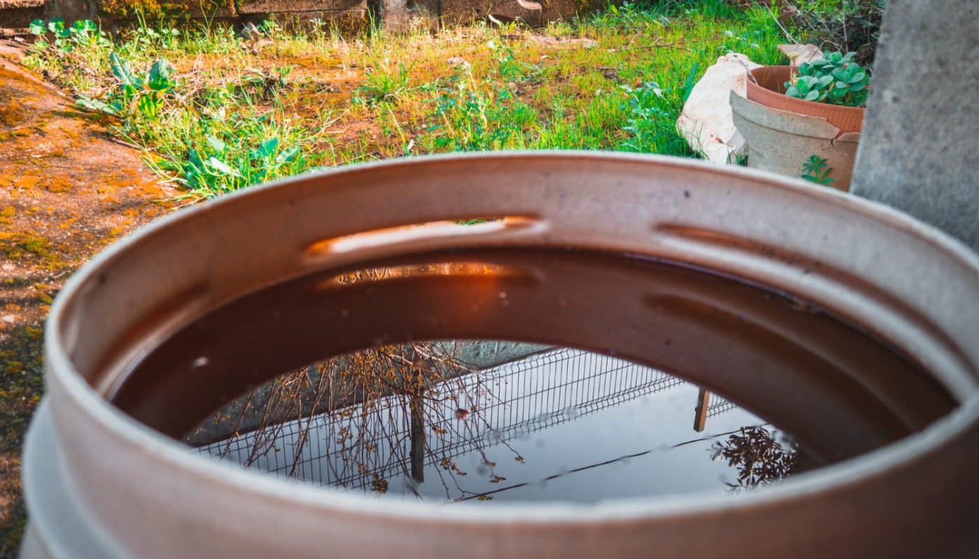 Cuve à eau de pluie