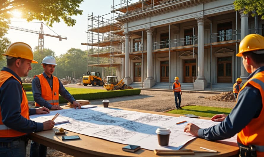 Construire une maison de maître : les meilleures pratiques et recommandations